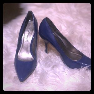 Rampage Blue Pumps